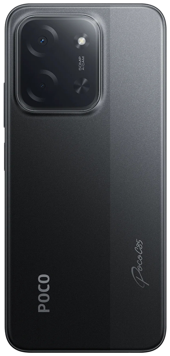 Смартфон POCO C85 8/256 ГБ черный